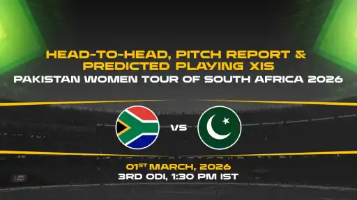 SA-W vs PAK-W, 3rd ODI