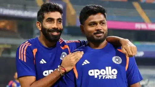 Sanju Samson and Jasprit Bumrah