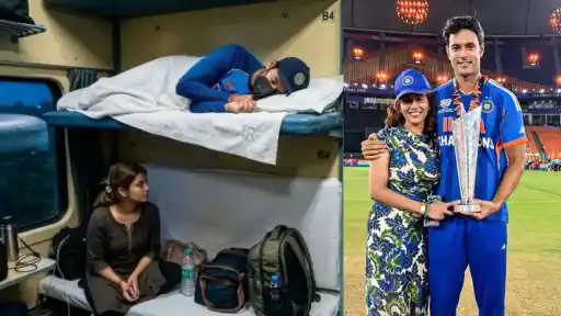 Shivam Dube Train Journey