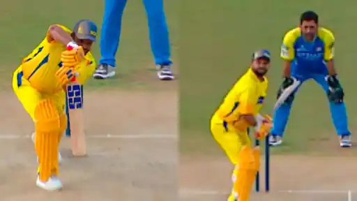 Fun moment between Suresh Raina and Noor Ahmad goes viral