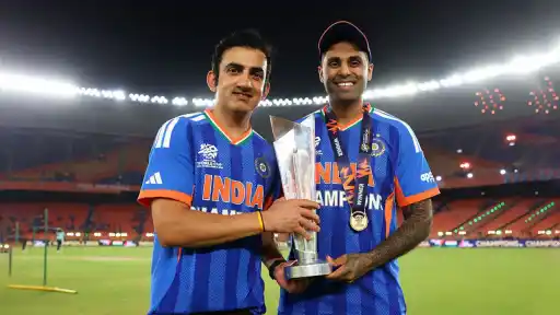Suryakumar Yadav and Gautam Gambhir