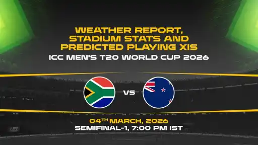 ICC Men’s T20 World Cup 2026, 1st Semi-Final