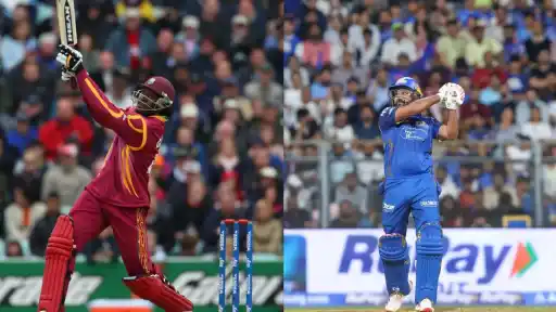 Top 10 Batters Most Sixes in T20 Cricket