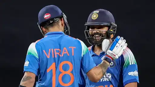 Virat Kohli and Rohit Sharma in ODI