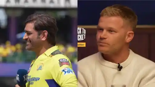 MS Dhoni and Sam Billings