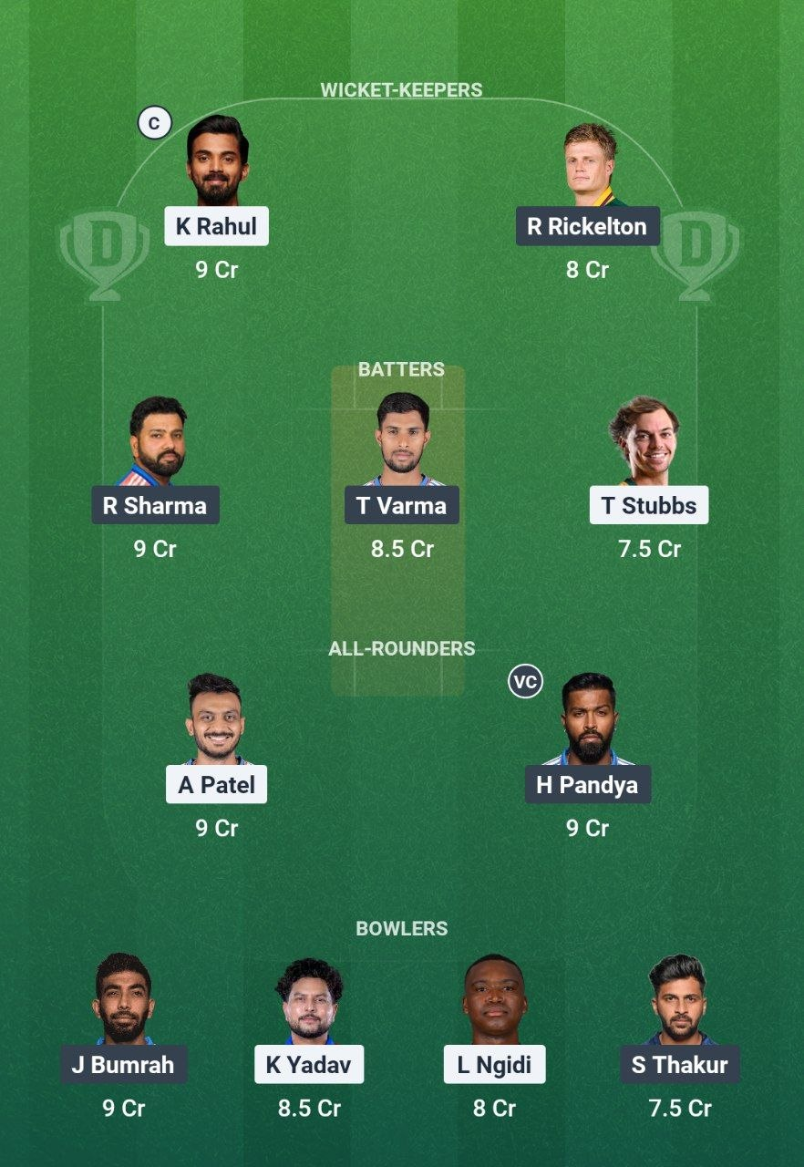 DC vs MI Dream11 Prediction