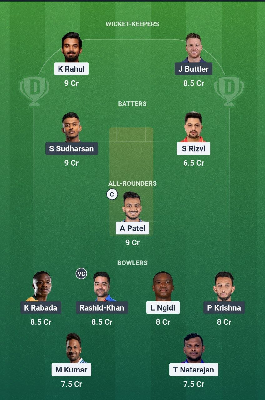 DC vs GT Dream11 Prediction