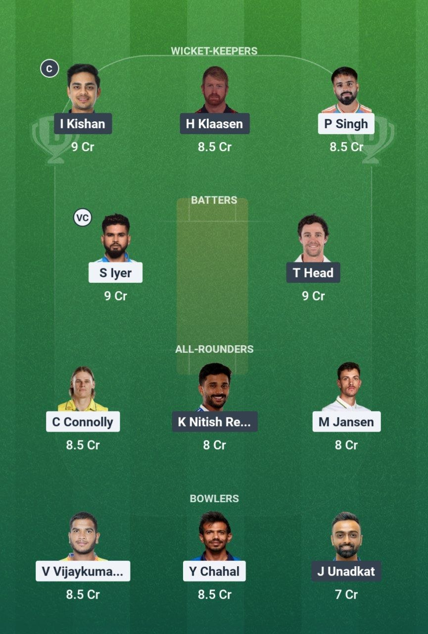 PBKS vs SRH