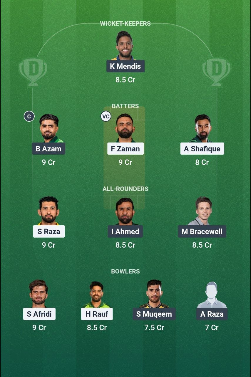 LAH vs PES Dream11 Prediction