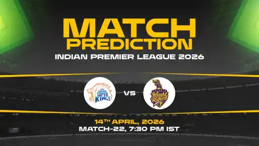 CSK vs KKR today match prediction IPL 2026