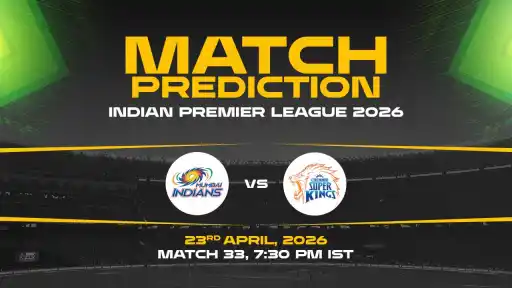 MI vs CSK today match prediction IPL 2026