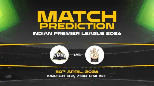 GT vs RCB today match prediction IPL 2026