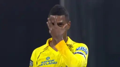 Watch: Akeal Hosein's celebration during MI vs CSK IPL 2026 clash