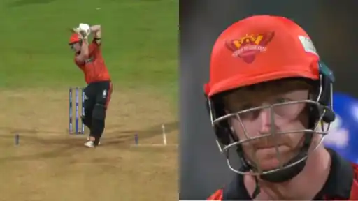 Heinrich Klaasen hits a six off Jasprit Bumrah