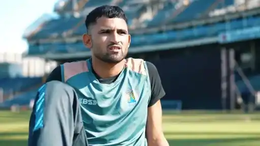 Ashok Sharma makes debut for GT