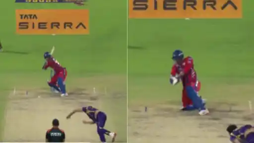 Mukul Choudhary slammed a six in the last over