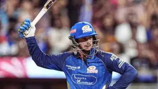 Quinton de Kock scores century in IPL 2026