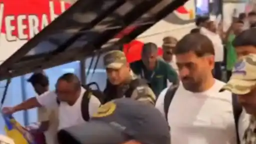 Watch: Fans loudly welcome MS Dhoni in Hyderabad before SRH vs CSK IPL 2026 clash