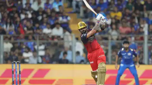 "King Kohli at Work" - Fans praise Virat Kohli's 38-ball 50 in MI vs RCB IPL 2026 clash