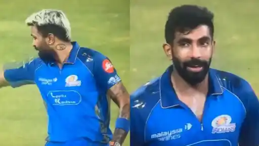 Hardik Pandya Jasprit Bumrah fight