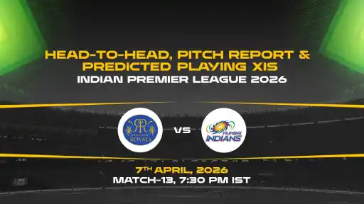 IPL 2026, Match 13: RR vs MI