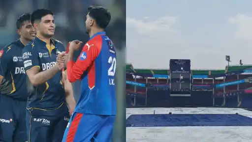 DC vs GT Delhi Weather Today