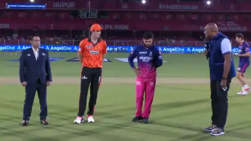IPL 2026, Match 36 - RR vs SRH: Toss Update and Playing XI