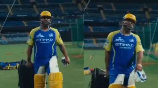 MS Dhoni asks cameraman to stop filming before MI vs CSK IPL 2026 clash
