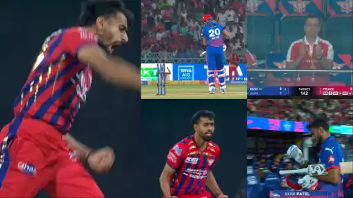 Prince Yadav’s double-wicket over