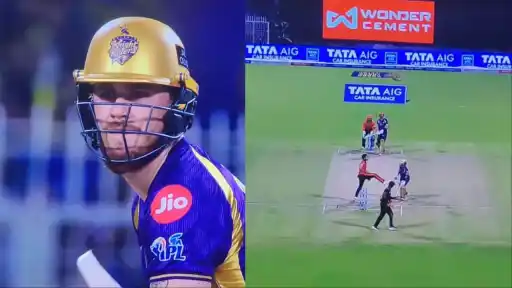 Harsh Dubey takes stunning catch