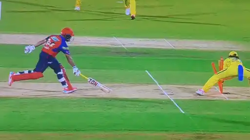 Prabhsimran Singh’s run-out on 43