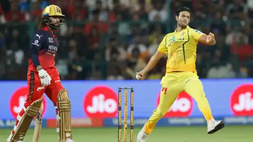 RCB smash Shivam Dube for 22-run over