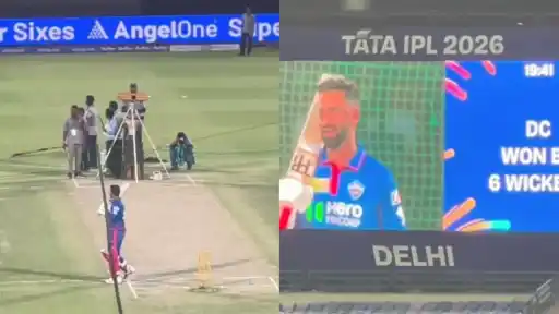 Auqib Nabi’s 95-meter six in ‘super sixes challenge’