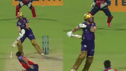 Finn Allen’s bizarre shot