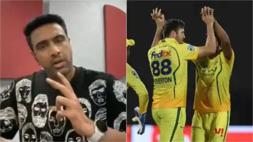 Ravichandran Ashwin and CSK side 