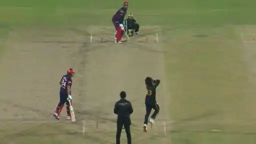 Moeen Ali smashes Saim Ayub for 22-run over