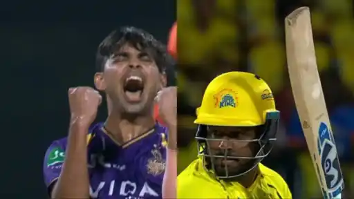 Kartik Tyagi removes Sanju Samson