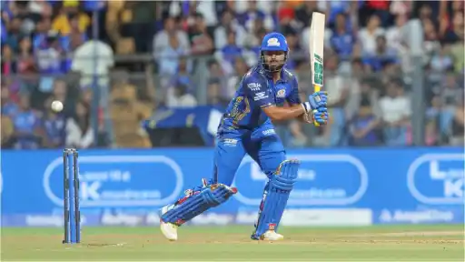 Naman Dhir brings up 29-ball fifty