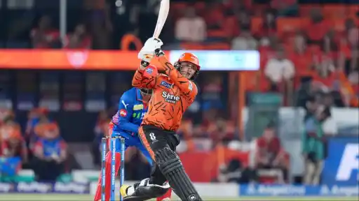 Abhishek Sharma brings up 47-ball century