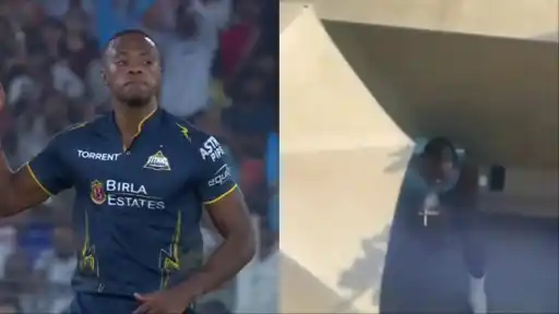 Kagiso Rabada shockingly caught smoking
