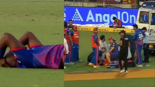 Lungi Ngidi hospitalized after scary head injury