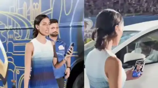 Netizens Criticise Mahieka Sharma After Hardik Pandya Video Call Moment Post MI vs RCB Clash