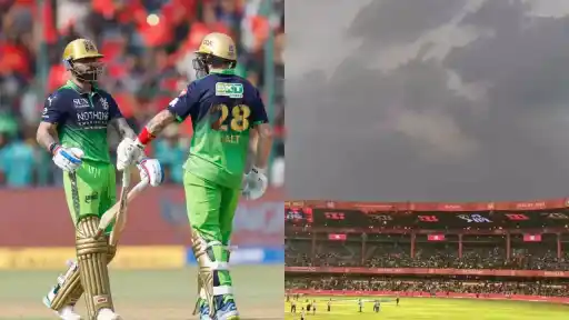 RCB 100th match Chinnaswamy Stadium IPL