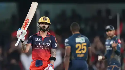 RCB beat GT by 5 wickets