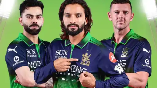 RCB jersey colour change vs Delhi Capitals