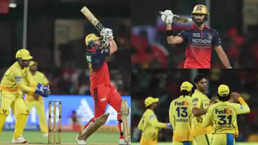 Top 5 highest innings totals for Royal Challengers Bengaluru in IPL including 250 vs CSK