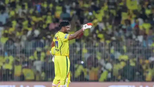 Sanju Samson dedicates special century celebration to head coach Stephen Fleming