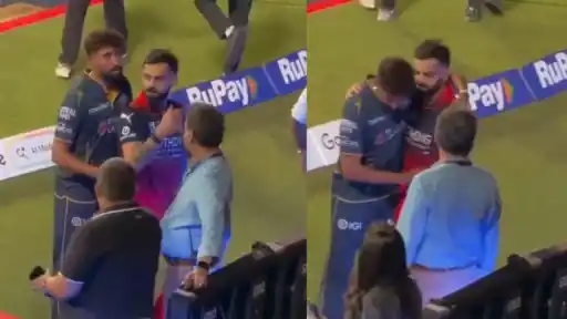 Siraj’s fun moment with Kohli