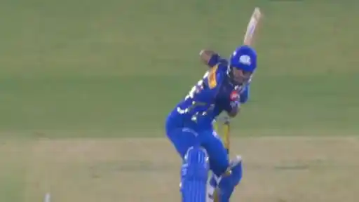 Watch: Tilak Varma slams six to shift gears in GT vs MI IPL 2026 clash