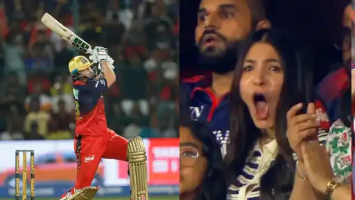 Tim Davidโs Big Sixes Leave Anushka Sharma in Shock